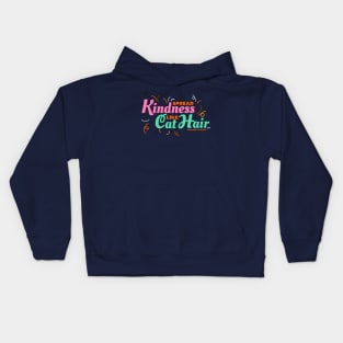 Spread Kindness Like Cat Hair Kids Hoodie